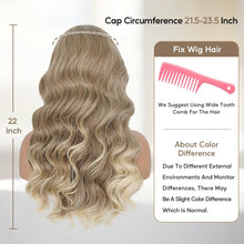 Load image into Gallery viewer, Ash Blonde Soft Body Wave Synthetic Headband Wig
